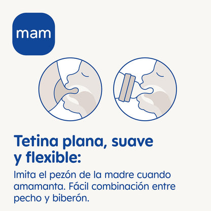 MAM Easy Start Anti-Colic lutipudel 160 ml, roosa (0+ kuud)