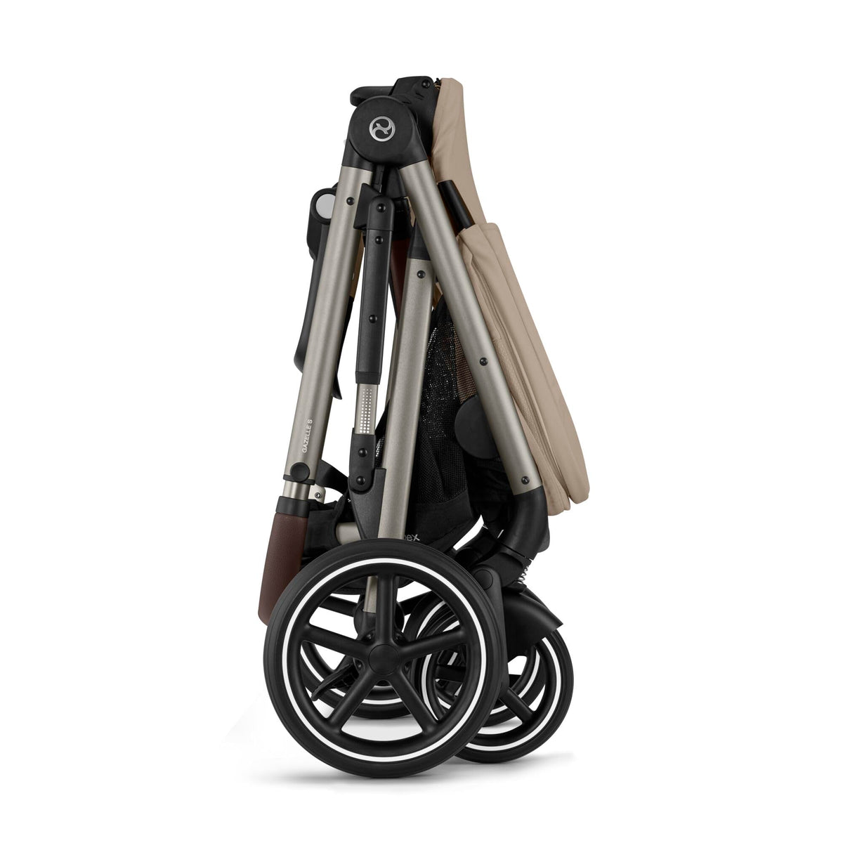Cybex GAZELLE S 2in1 jalutuskäru (istumisosa+vankrikorv), Almond Beige