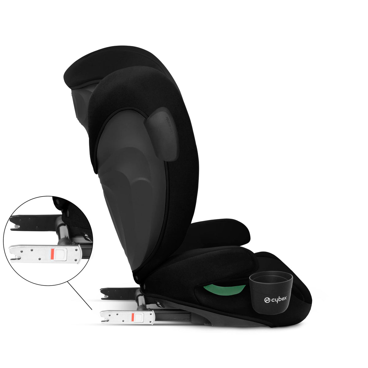 Cybex Solution B4 i-Fix car seat, Volcano Black