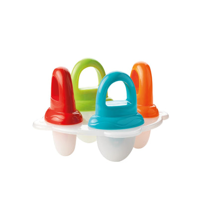 Nuby jäätisevormid Garden Fresh 6+ kuud, 4 tk, BPA-vaba