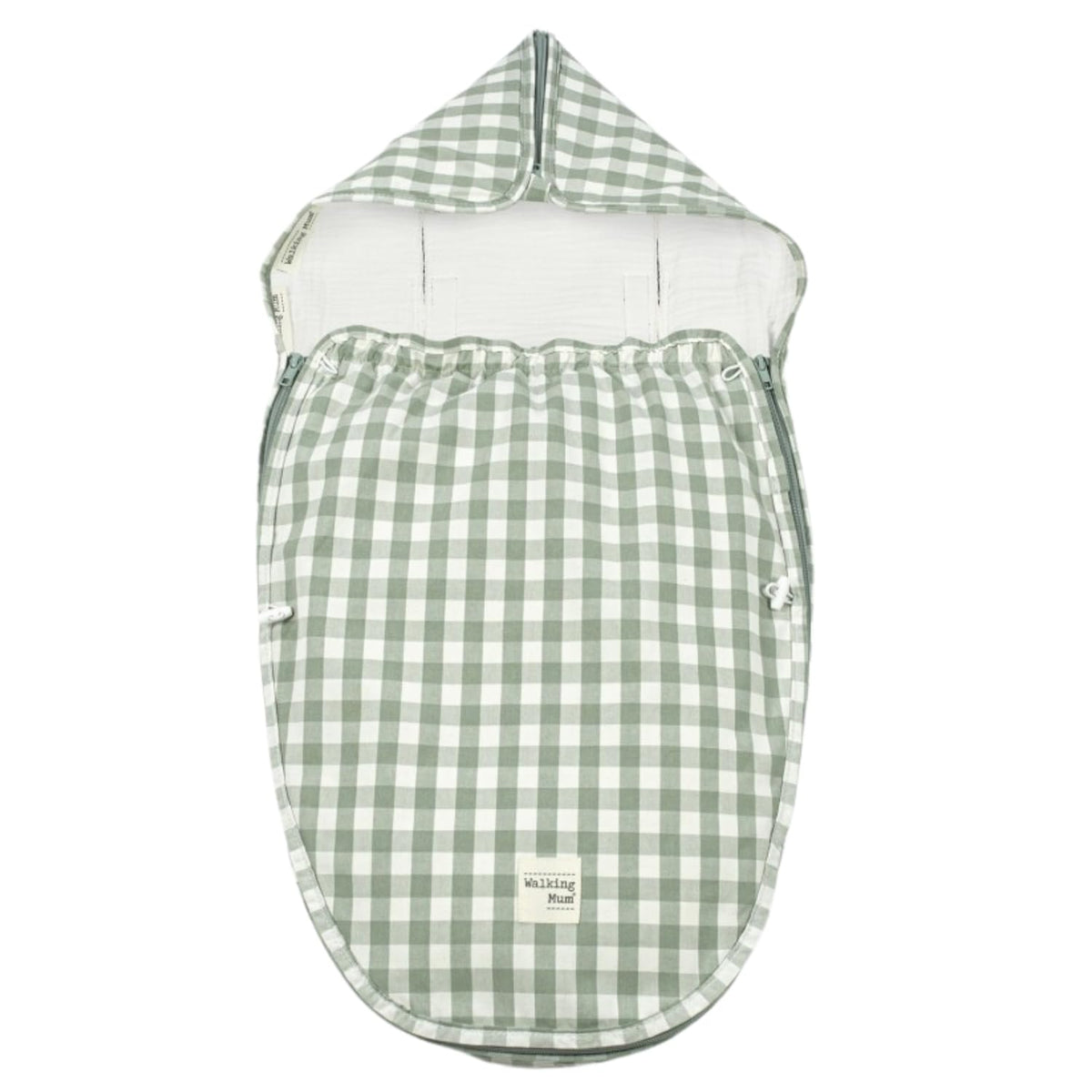 Walking Mum Remy 2-in-1 magamiskott universaalne, roheline, 36356