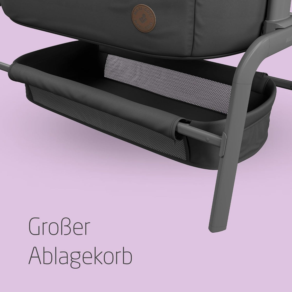 Maxi-Cosi Iora vooditasku, Essential Graphite, 0–6 kuud, kuni 9 kg