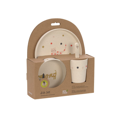 LÄSSIG lastesööginõude komplekt Little Mateys spicy orange