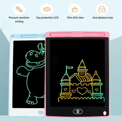 Cerioll 8.5-inch LCD drawing tablet, set of 2 pcs (blue and pink)