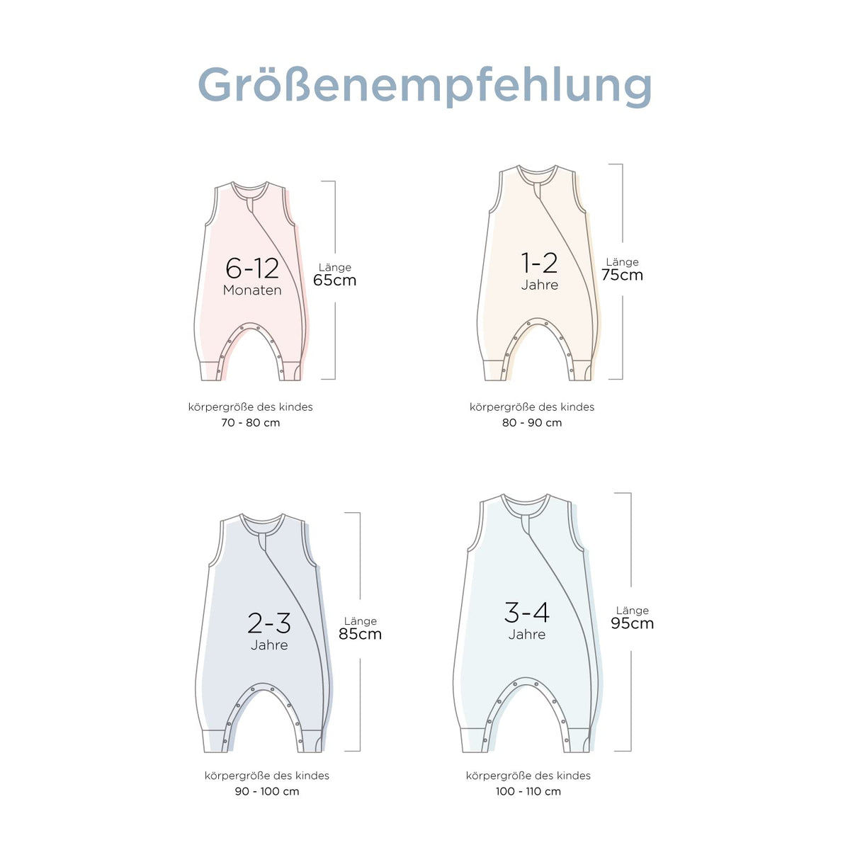 Duomiaomiao beebi magamiskott jalgadega TOG 2.5, puuvillane, roosa, 6–12 kuud