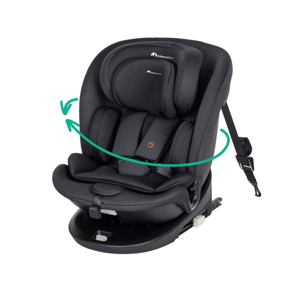 Bebeconfort RevolveFix 360 i-Size turvatool 40–150 cm ISOFIX, 360° pööratav, Full Black