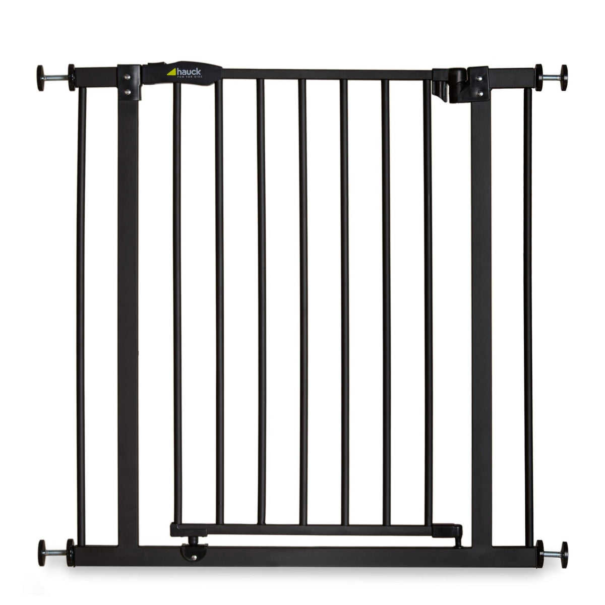 hauck Close’n Stop turvavärav 21 cm laiendusega, 96–101 cm, must