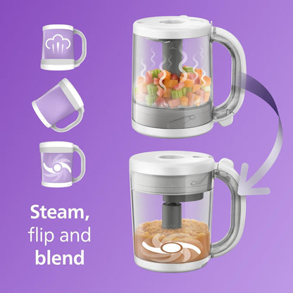 Philips Avent 4-in-1 Steamer and Blender SCF883/01