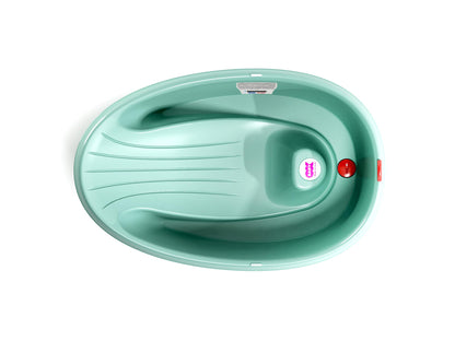 OKBaby Onda Compact baby shower bath, turquoise blue