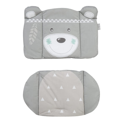 roba Indibär high chair cushion, 2-piece, suitable for step stools