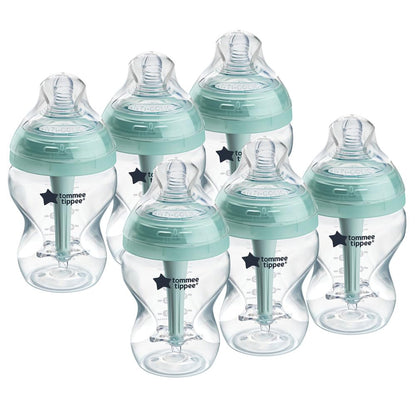 Tommee Tippee Advanced Anti-Colic koolikutevastane lutipudel, 260 ml, 6 tk komplektis