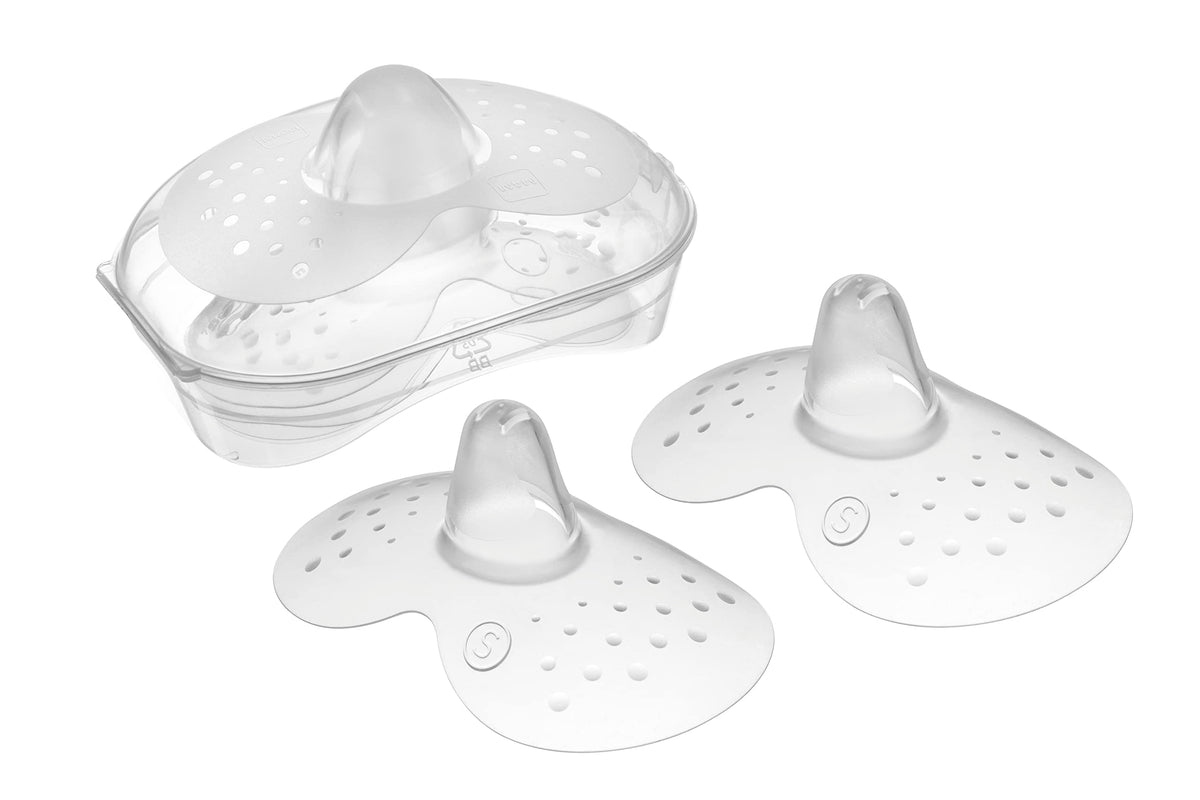 MAM Ultra Soft silicone nipple shields, size 1, 2 pcs