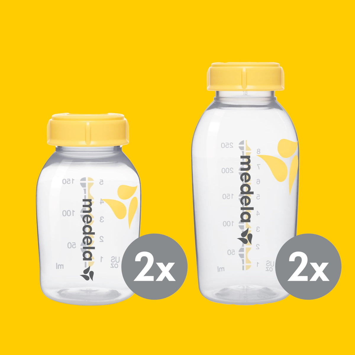 Medela Store & Feed set – breast milk storage bottles, Calma pacifier, and storage bags, BPA-free