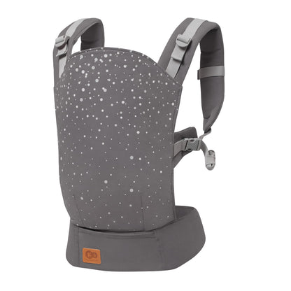 Kinderkraft NINO Confetti ergonomic baby carrier, 2 carrying positions, grey
