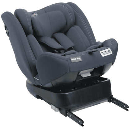 Chicco Unico Evo i-Size car seat 0–12 years / 40–150 cm, 360° rotating, India Ink