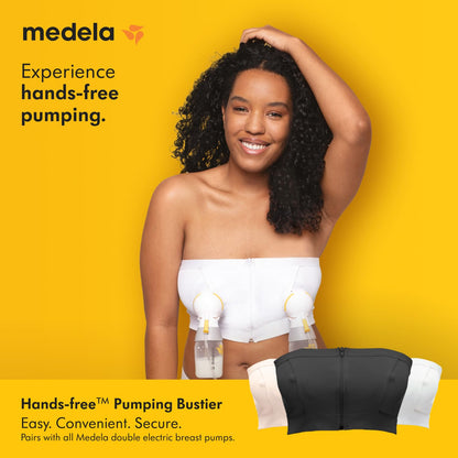 Medela Hands Free Pumping Bustier käed-vabad rinnapumba rinnahoidja, nahatoon