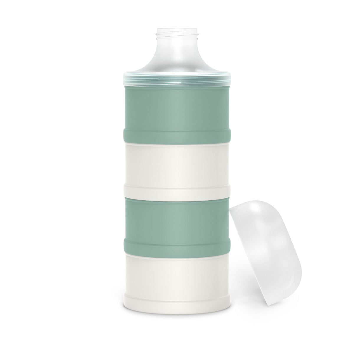 Suavinex green milk formula/cereal dispenser, 4-piece set