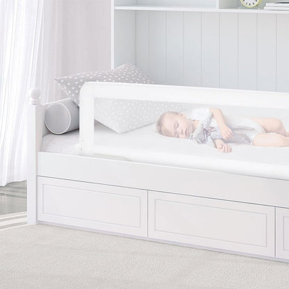Asalvo 2-in-1 bed rail, white, 150cm