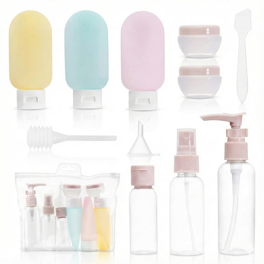 Carehabi 11-osaline reisipudelite ja -anumate komplekt BOTTLE001