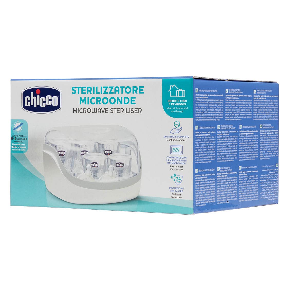 Chicco microwave steam sterilizer for baby accessories