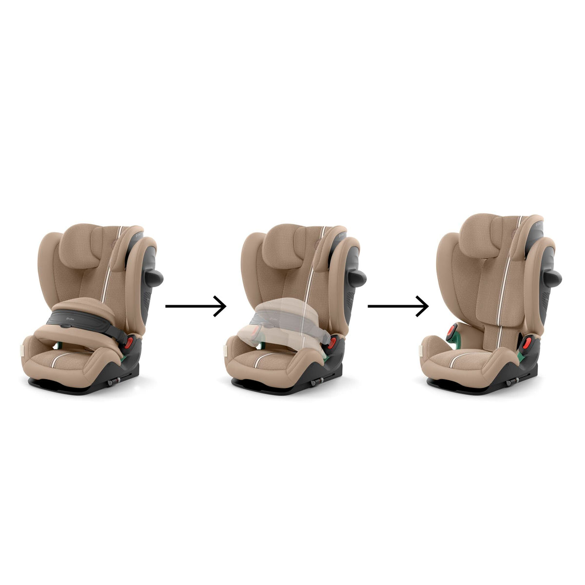 Cybex Pallas G3 i-Size Plus turvatool Almond Beige, 15 kuud kuni 12 aastat