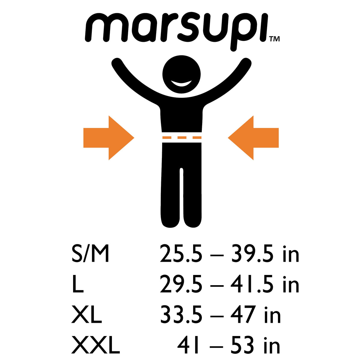 Marsupi 2.0 beebikandekott vastsündinule, kuni 15 kg, kerge ja kompaktne, takjakinnitusega, must S/M