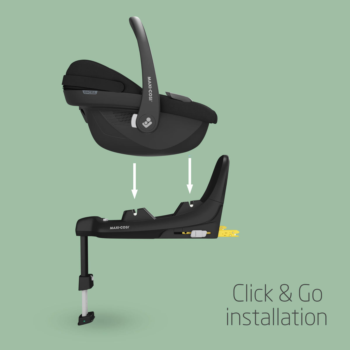 Maxi-Cosi FamilyFix S i-Size ISOFIX base, 0–4 years, black