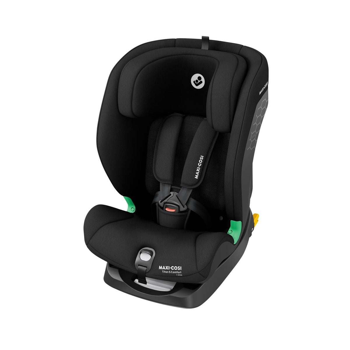 Maxi-Cosi Titan S Comfort i-Size turvatool Authentic Black, 15 kuud–12 aastat, ISOFIX