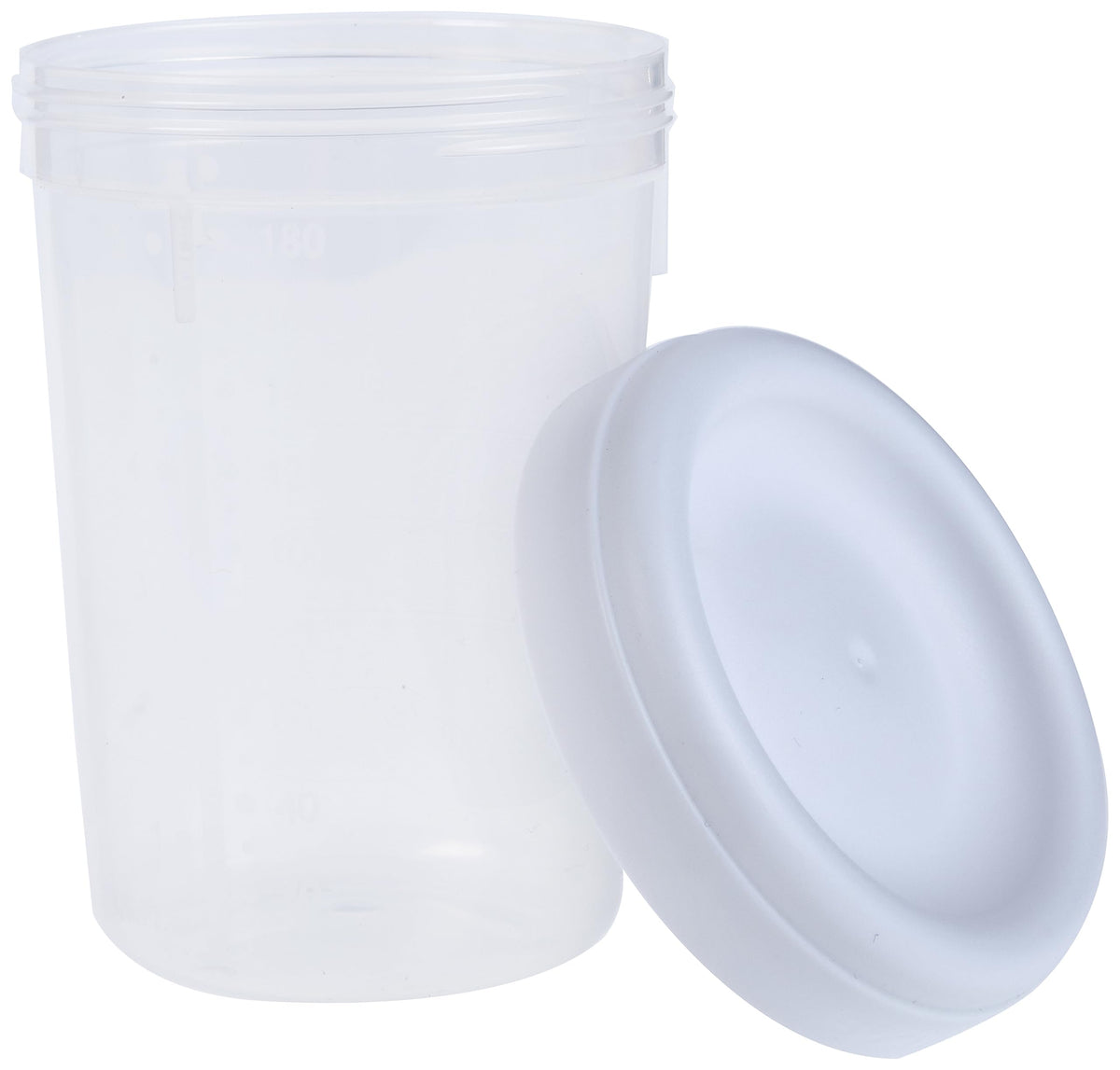 Suavinex storage containers set of 10 pcs, 200 ml, transparent/white