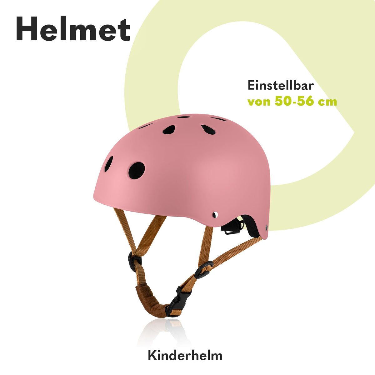 Lionelo Helmet lastekiiver roosa, reguleeritav 50-56 cm, lõuakaitsega