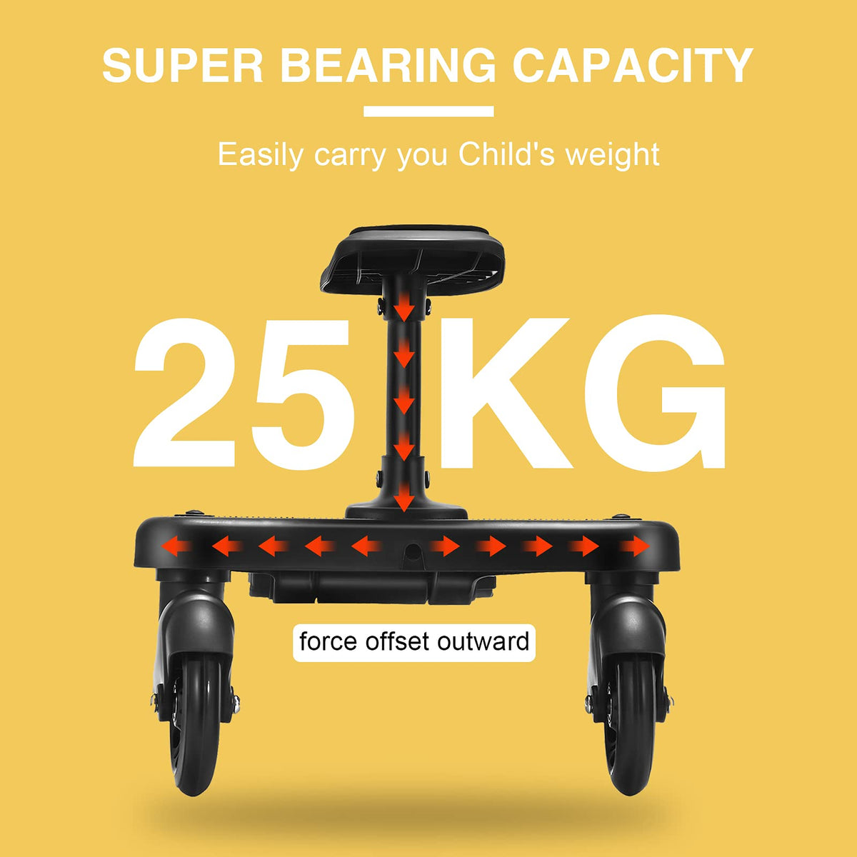 Vihir universaalne seisulaud vankrile istmega, kuni 25 kg