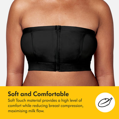 Medela Hands Free Pumping Bustier käed-vabad rinnapumba rinnahoidja, nahatoon