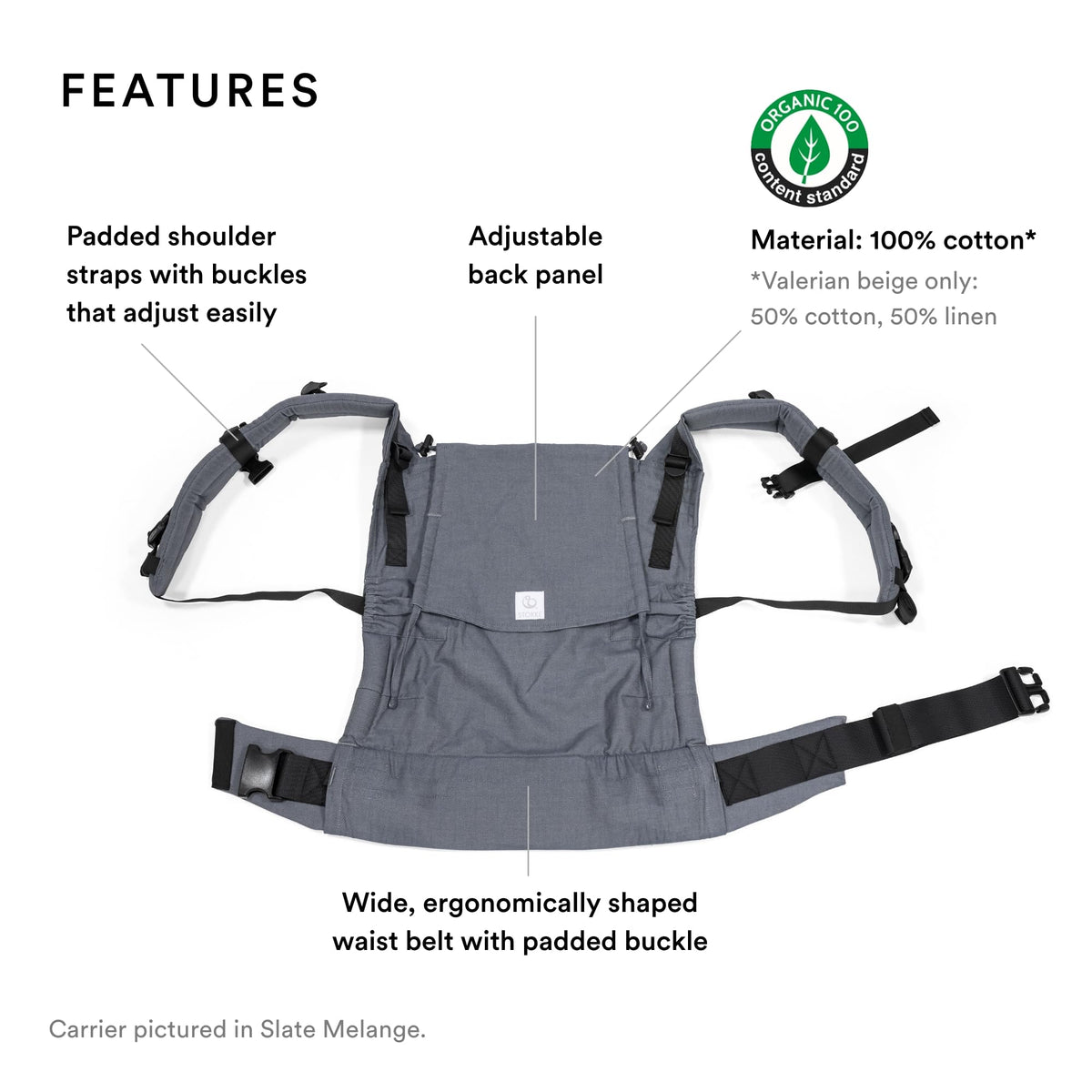 Stokke Limas Carrier Flex baby carrier, 2023, espresso