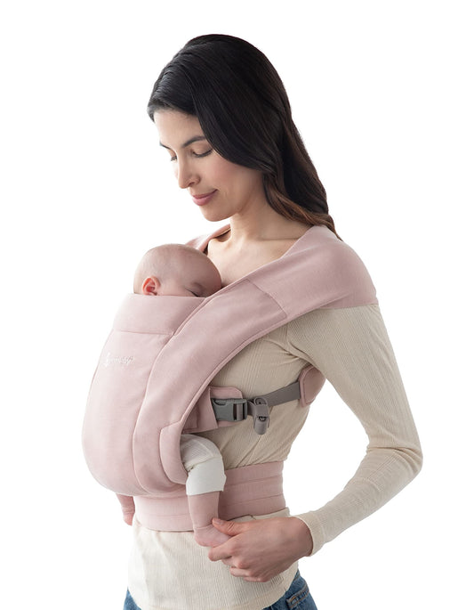 Ergobaby Embrace beebikandekott vastsündinule 0–12 kuud, Blush Pink