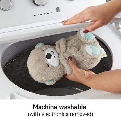 Fisher-Price plush toy and sound machine Soothe 'n Snuggle Otter, with light and breathing motions