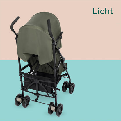 Bebeconfort Rainbow stroller, foldable and lightweight, Mineral Green