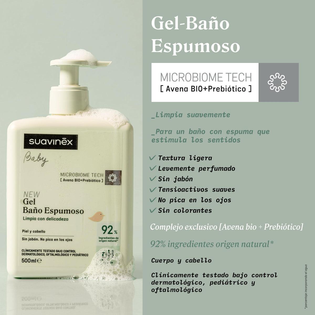 Suavinex baby shampoo 750 ml