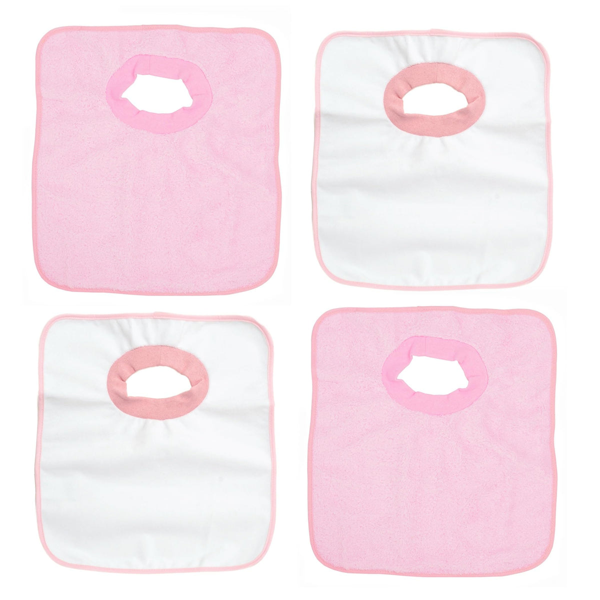 Ti TIN veekindlad froteest beebipõlled 4 tk, 33 x 36 cm, roosa, 6-18 kuud