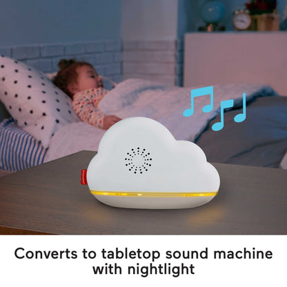 Fisher-Price Calming Clouds music and light carousel, 2-in-1: crib carousel and night light