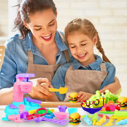 30-piece plasticine accessory set for children