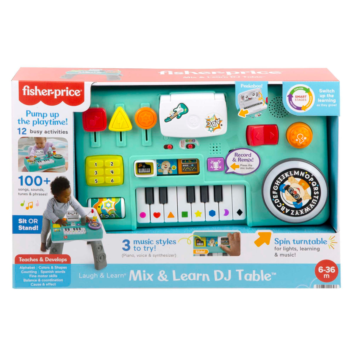 Fisher-Price Laugh & Learn Mix & Learn DJ mängulaud