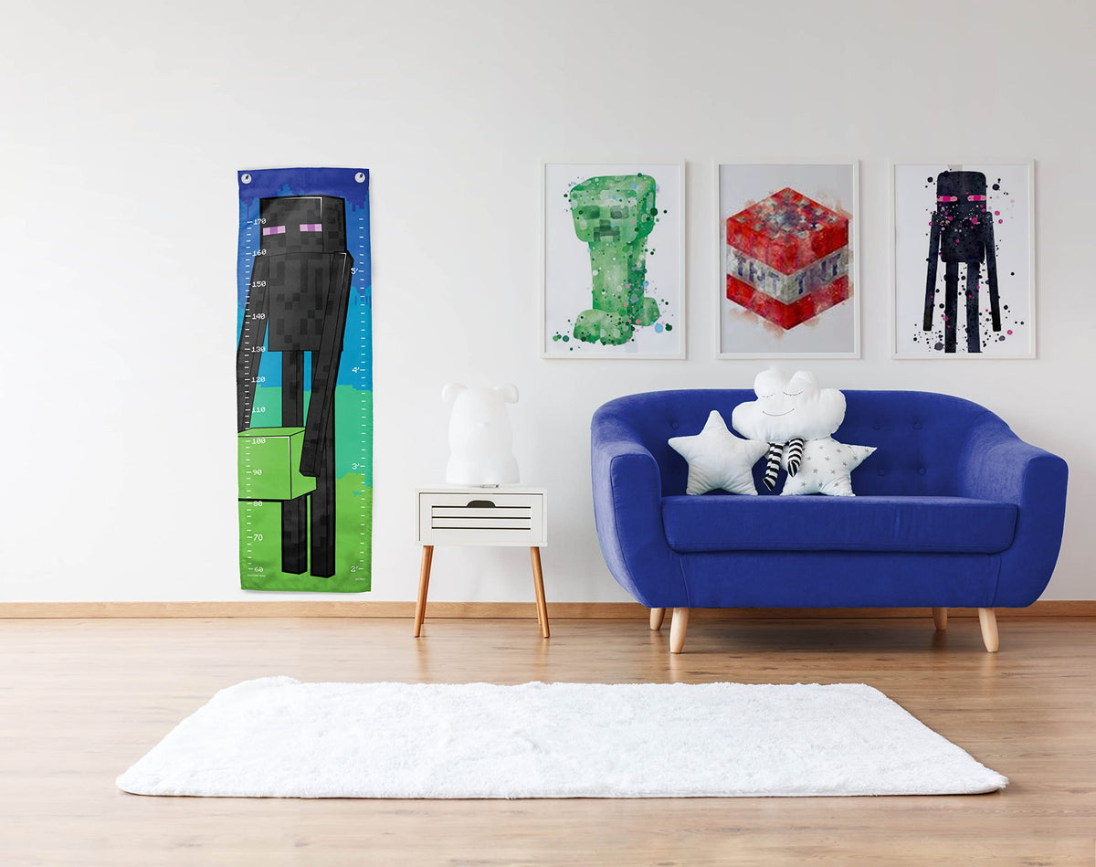 Jay Franco Minecraft Enderman pikkusemõõtja lastele, 60–170 cm