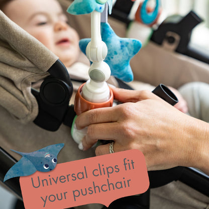 Tiny Love Treasure the Ocean play arch for stroller and car seat