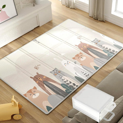 Kokkupandav mängumatt beebile 200 × 130 cm