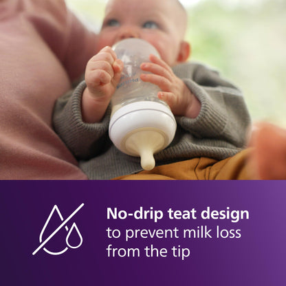 Philips Avent Natural Response lutipudeli lutt Flow 2, 0+ kuud, 2 tk