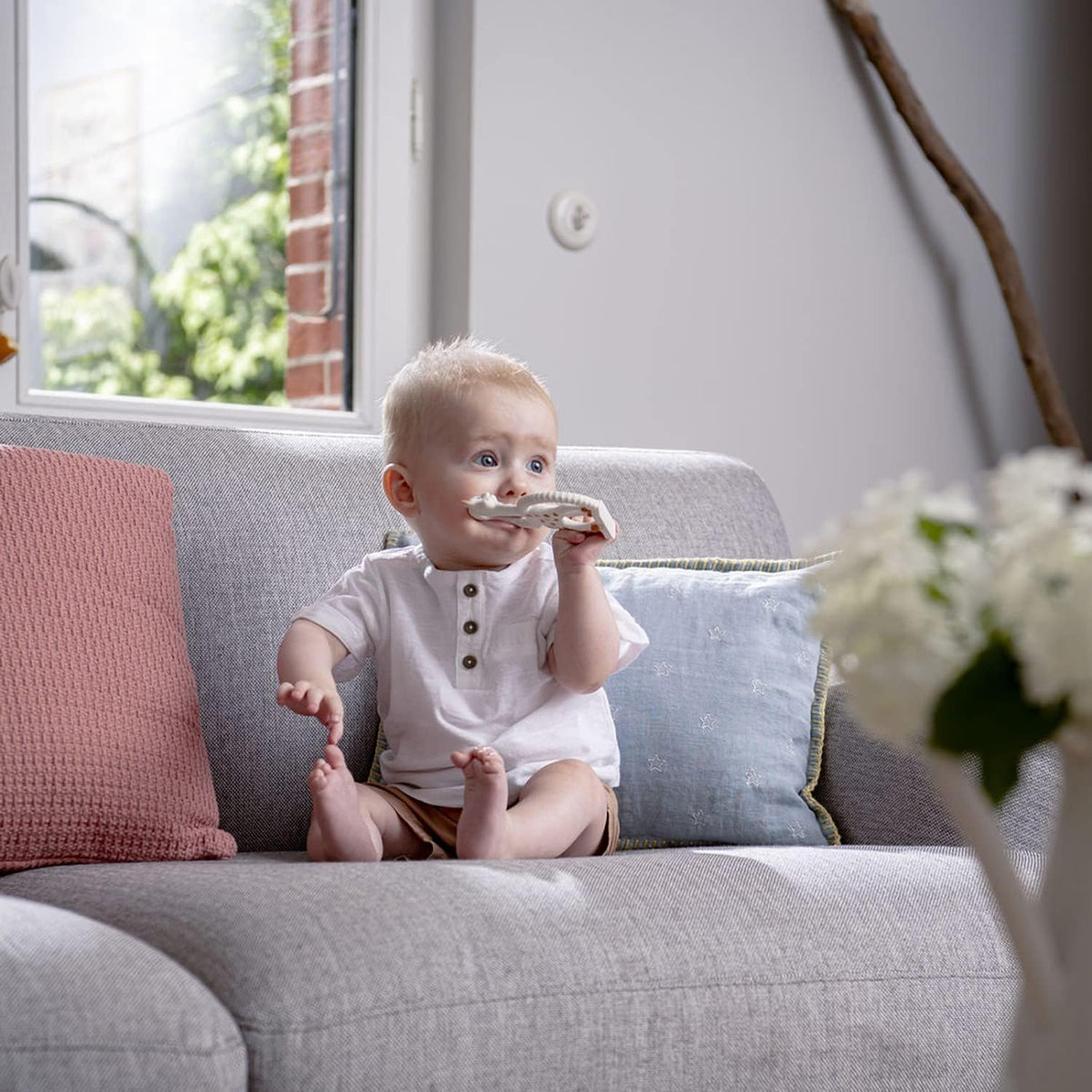 Sophie la Girafe närimisrõngas, 100% looduslikust kummist