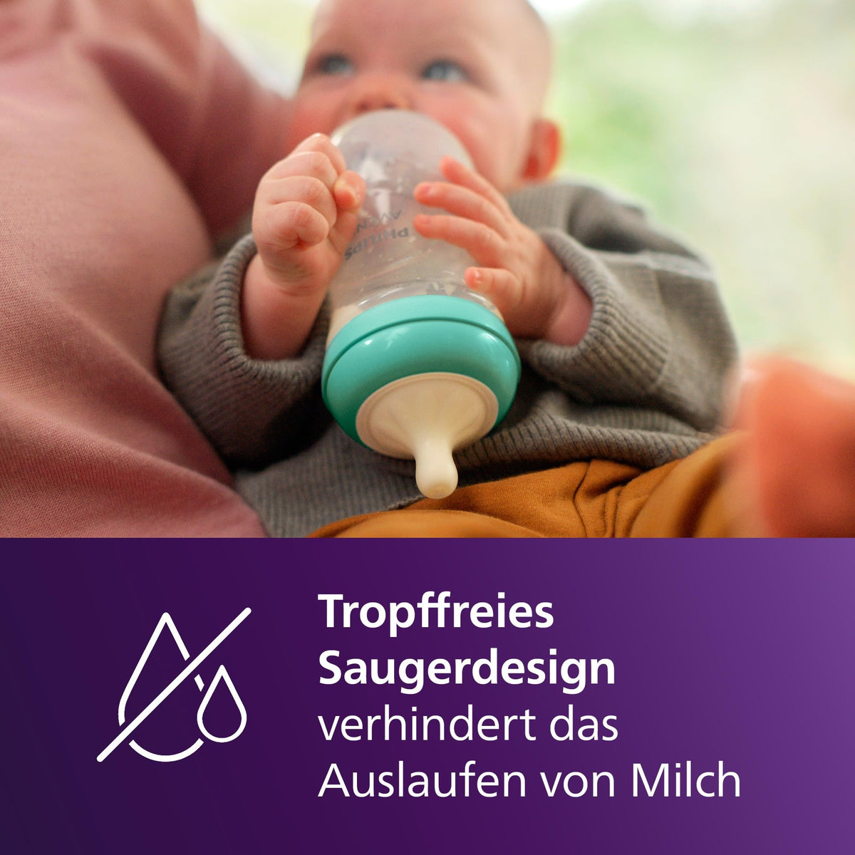 PHILIPS Avent Natural Response lutipudelite komplekt 260 ml, 3 tk, 3-6k