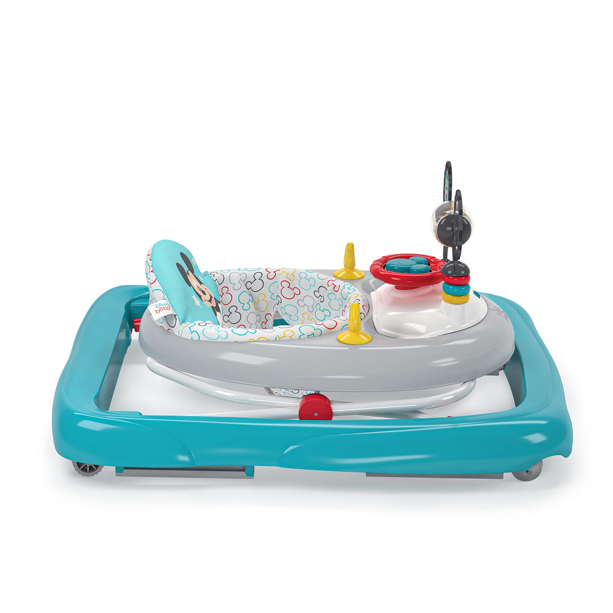 Bright Starts Disney Baby Mickey Mouse 2-ühes mängu- ja kõndimistugi, sinine, mudel 12824
