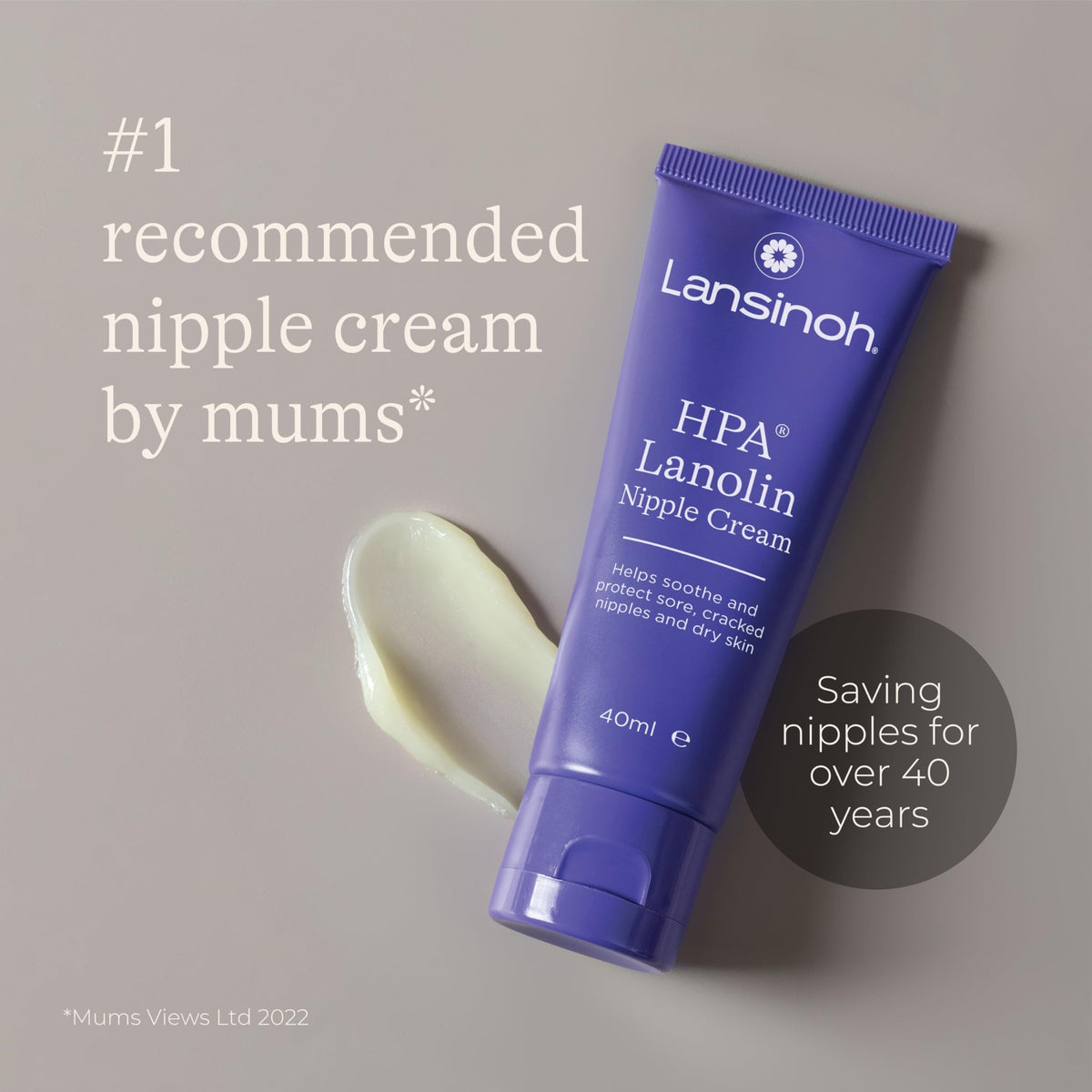 Lansinoh HPA lanoliinist nibukreem 40 ml – 100% naturaalne