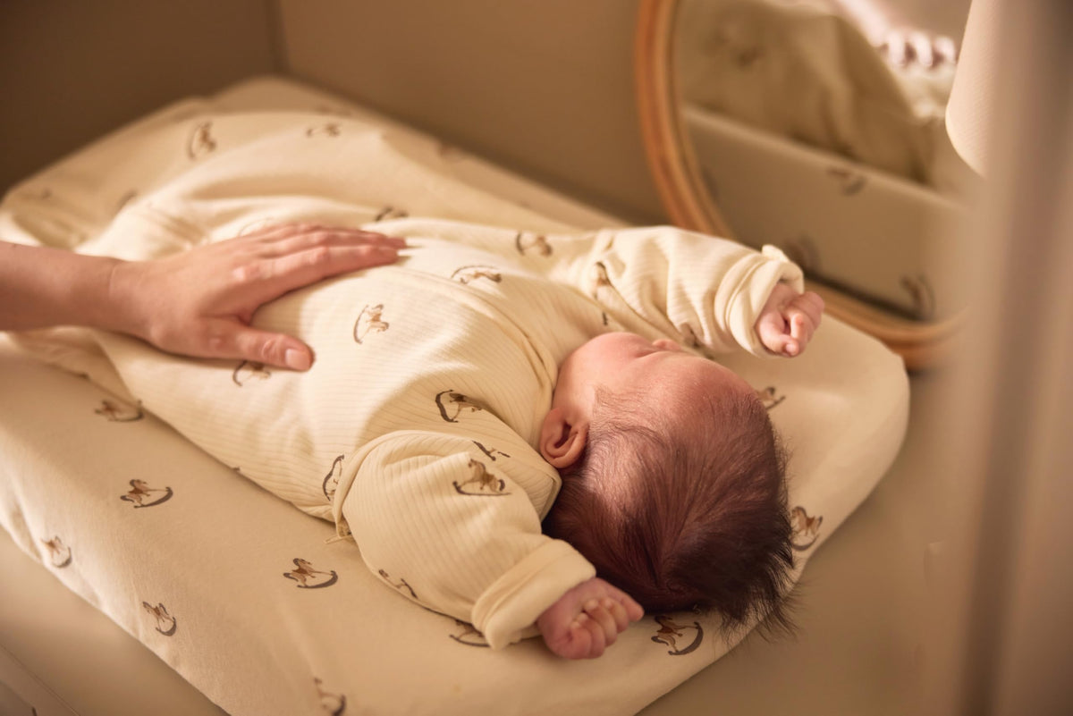 Jollein mähkimisaluse kate Jersey Nostalgic Ride, 50 × 70 cm